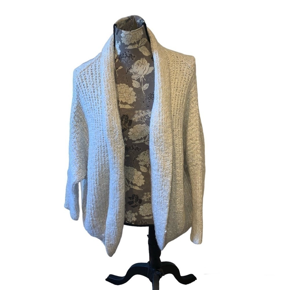 BISHOP + YOUNG Cardigan Cream Knit size small